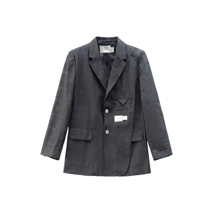 Feng Chen Wang Черный Мужской Бизнес-костюм