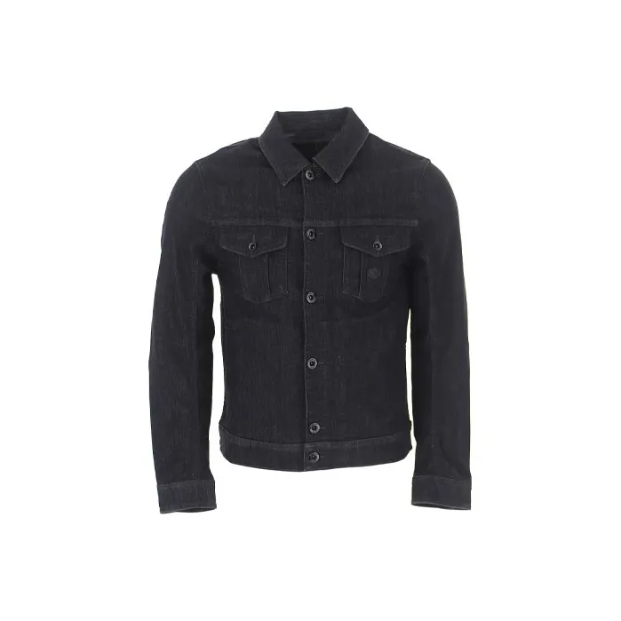 EMPORIO ARMANI Черные Мужские Джинсовые Куртки