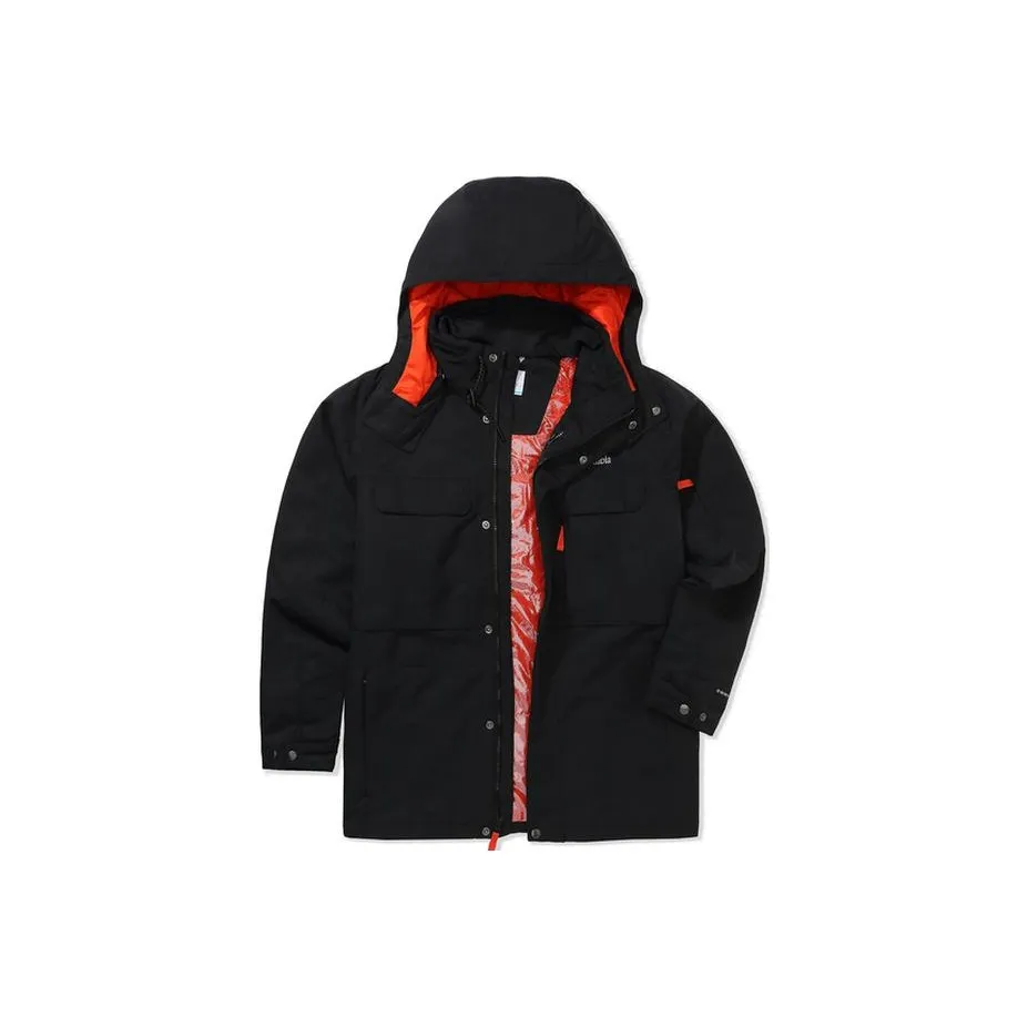 Columbia Водонепроницаемый Ветровка Windproof Мужская Черная