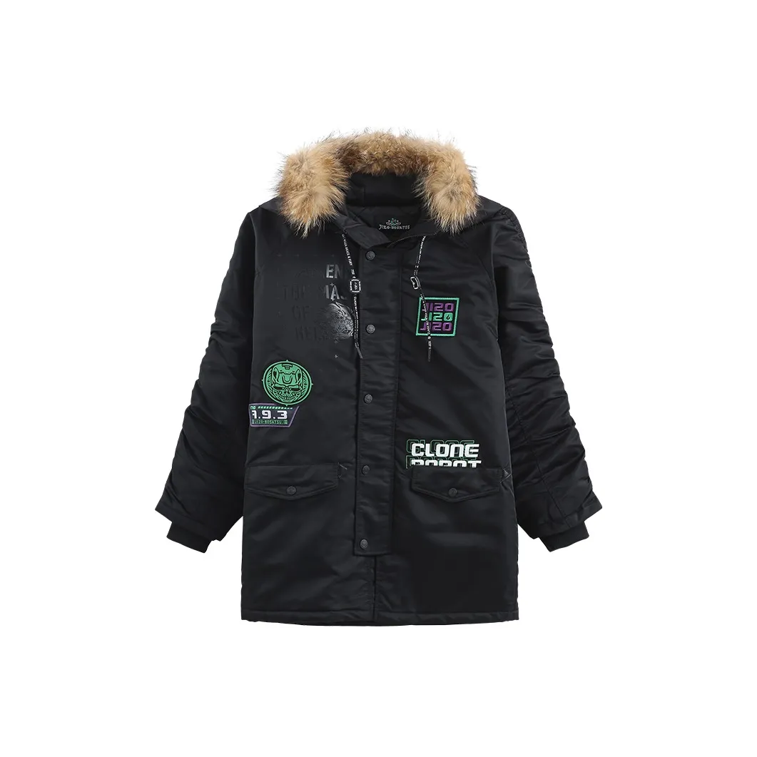 ONIARAI Черный Мужской Пуховик