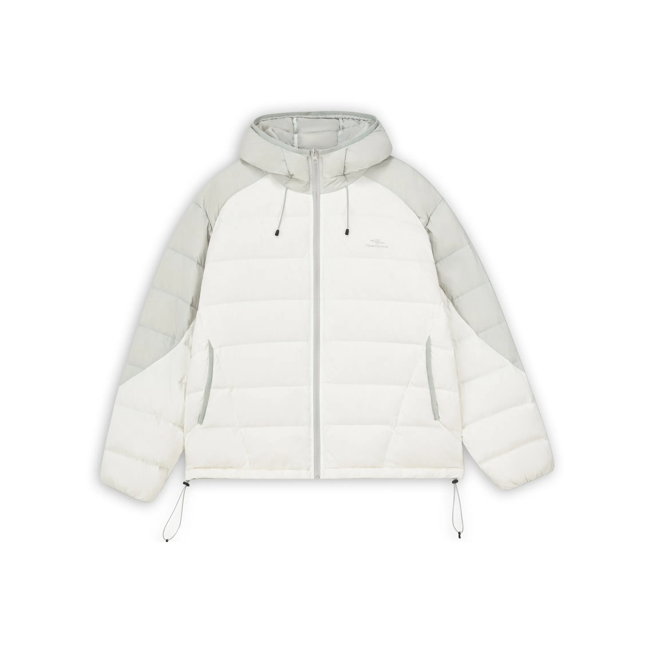 FPA Down Jacket Unisex White Gray