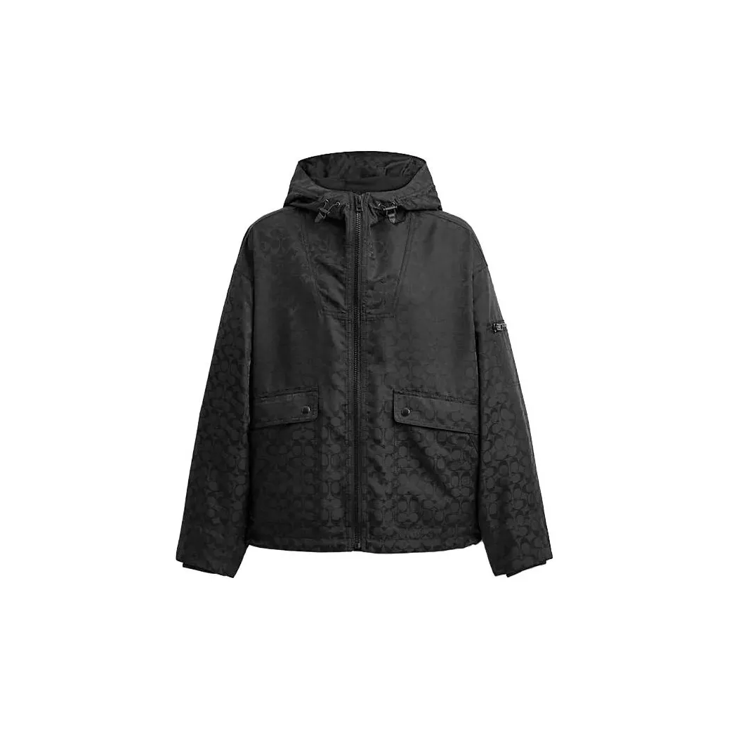 COACH Jackets Men's Black