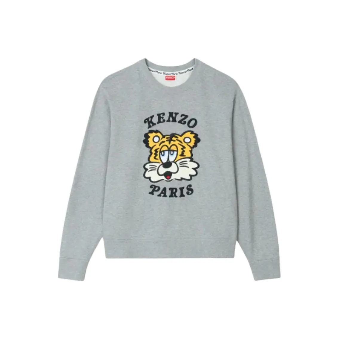 KENZO Logo Embroidered Crewneck Sweatshirt