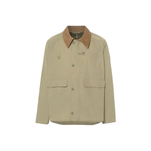 Barbour Светлый оливковый зеленый мужские куртки