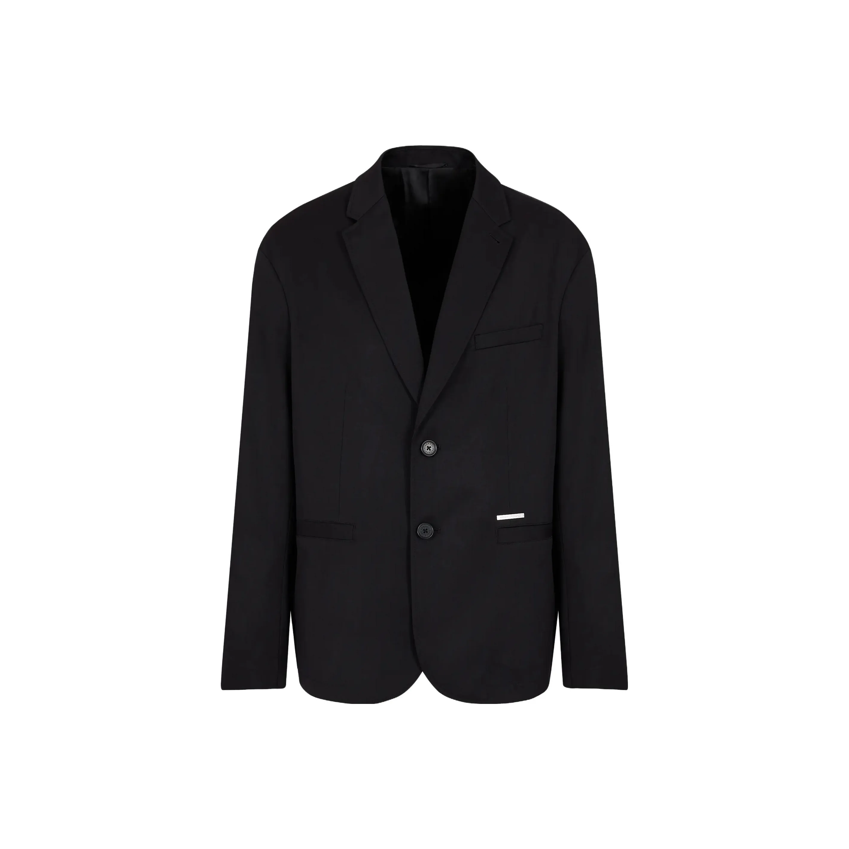 ARMANI EXCHANGE FW23 Бизнес-костюм Пальто Мужской Черный