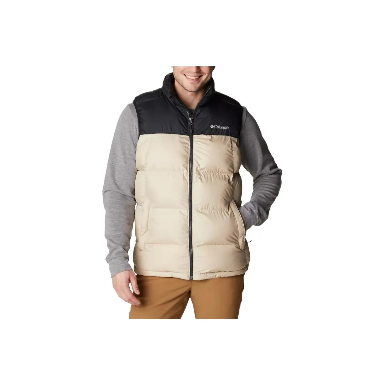 Columbia совместный бренд Бежевый Мужской жилет