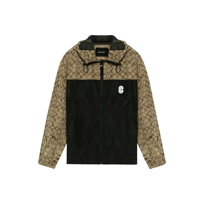 COACH Jackets Men's Khaki