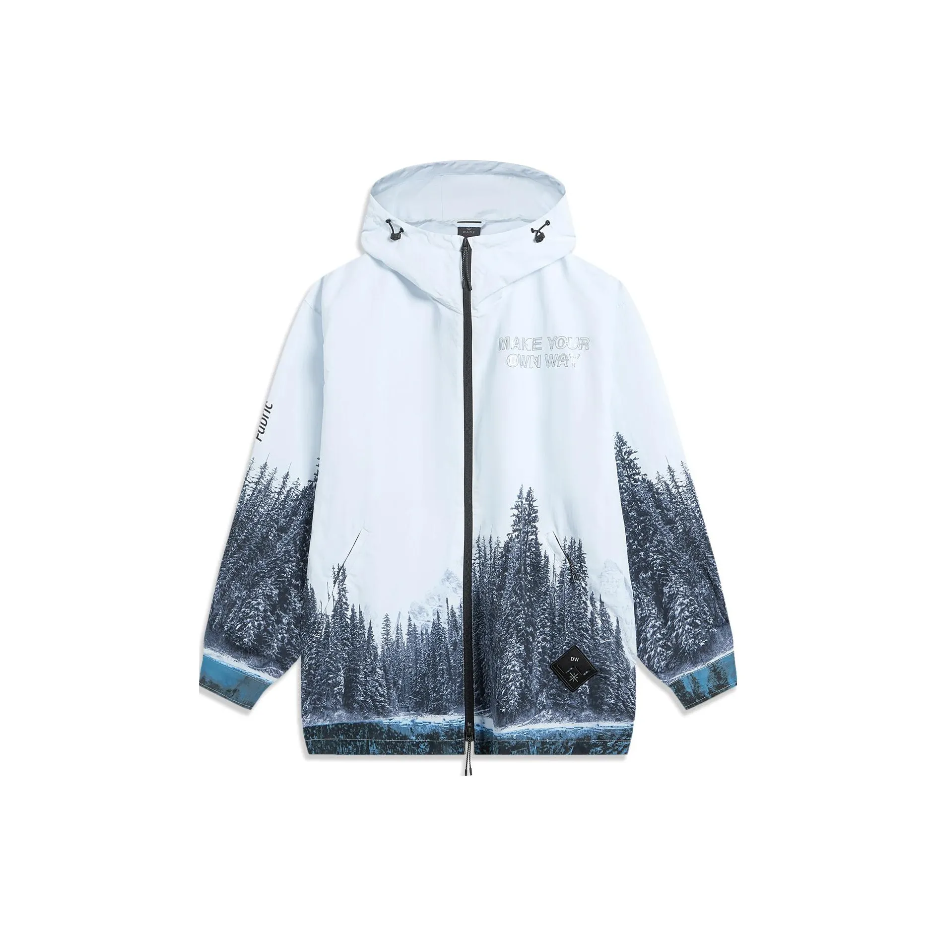 LINING Белый Мужская Куртка