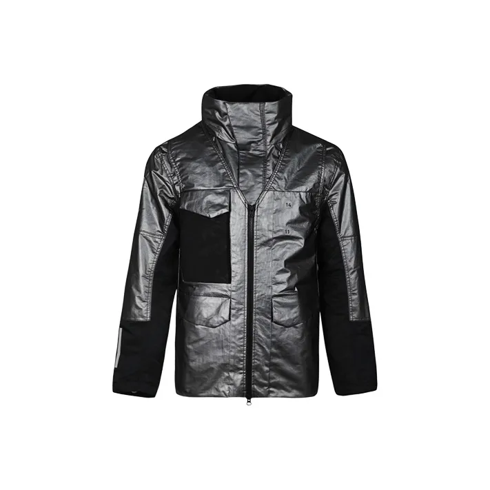Nike Puffer Jackets Men's Metallic Silver