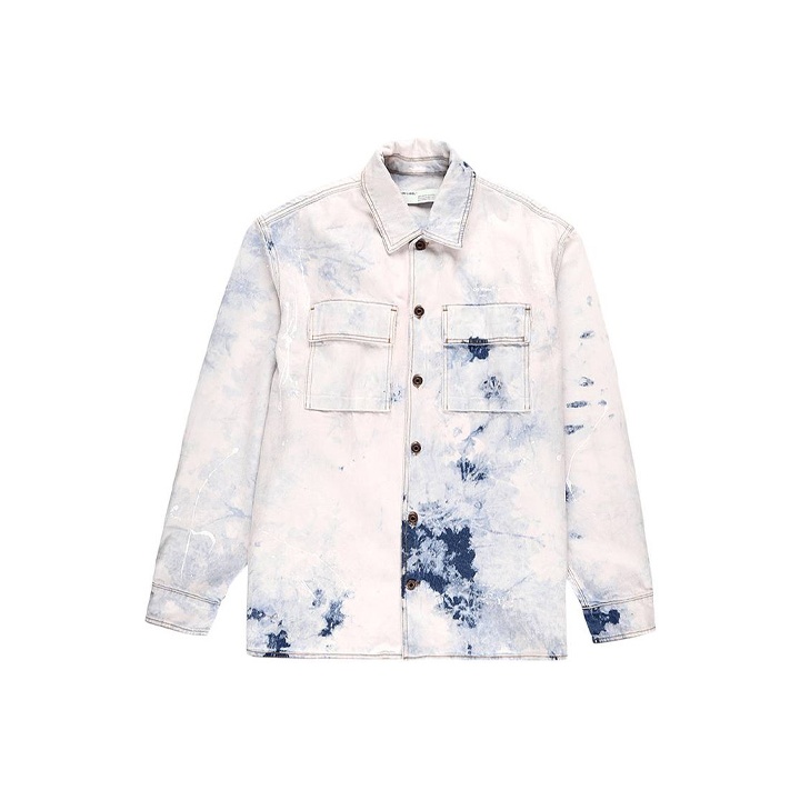 ジャケット Off-White FW23 Off-White Jackets (OWYE048F23 DEN0014500) OW Varsity jacket OFF - WHITE | Blondie Shop