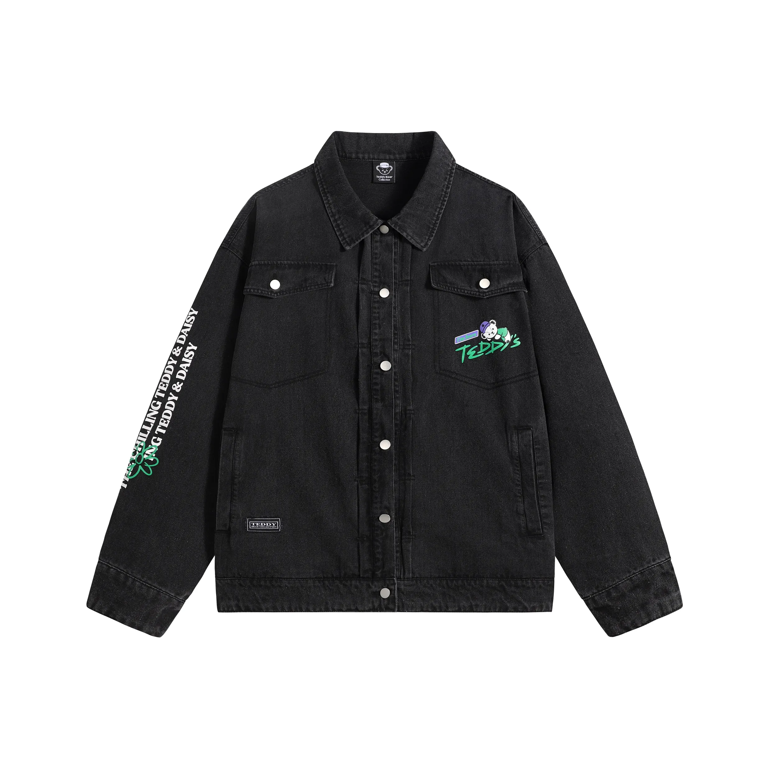 Коллекция Teddy Bear TBC DAISY Series Джинсовая куртка Унисекс