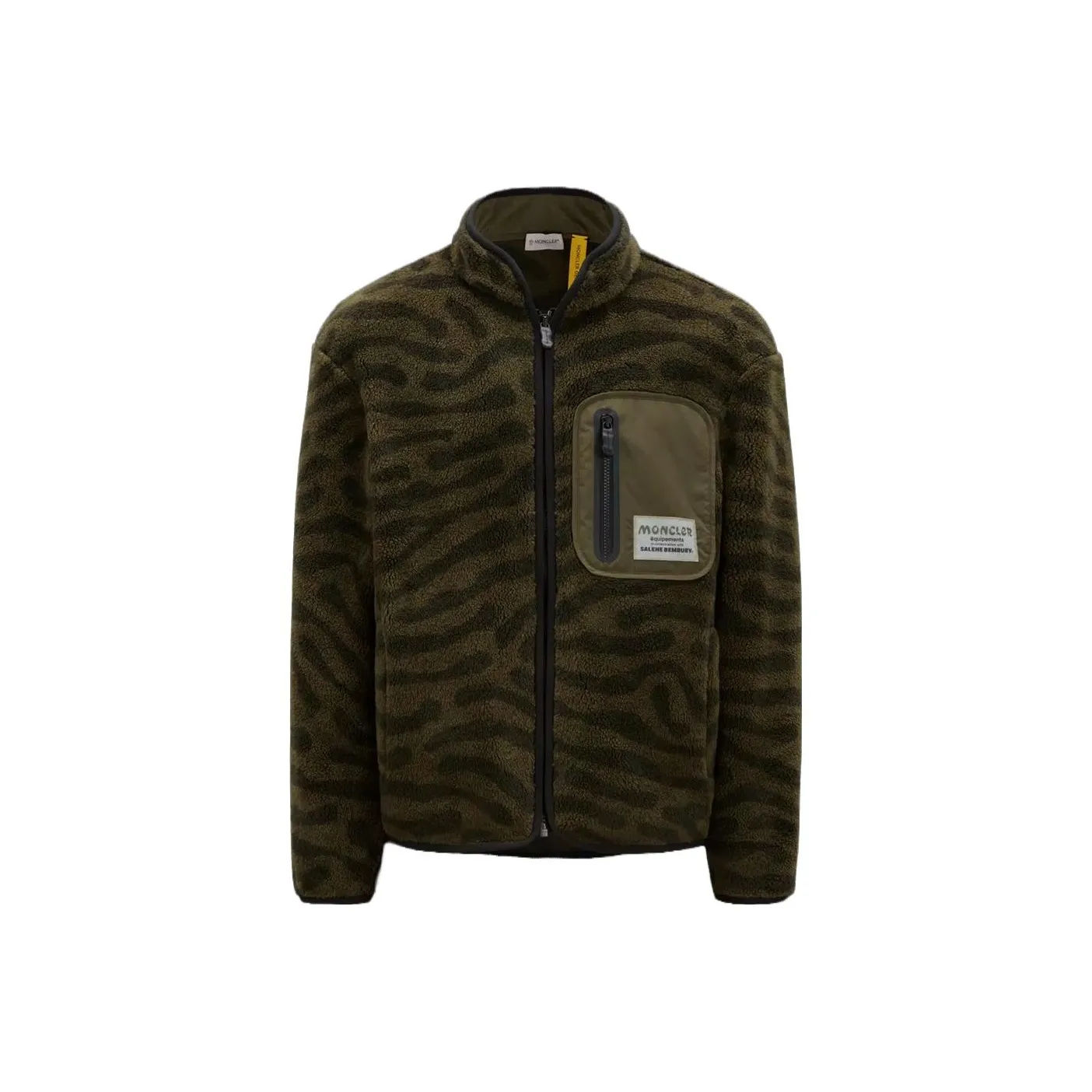 Moncler X Salehe Bembury Teddy Zip Up Sweatshirt