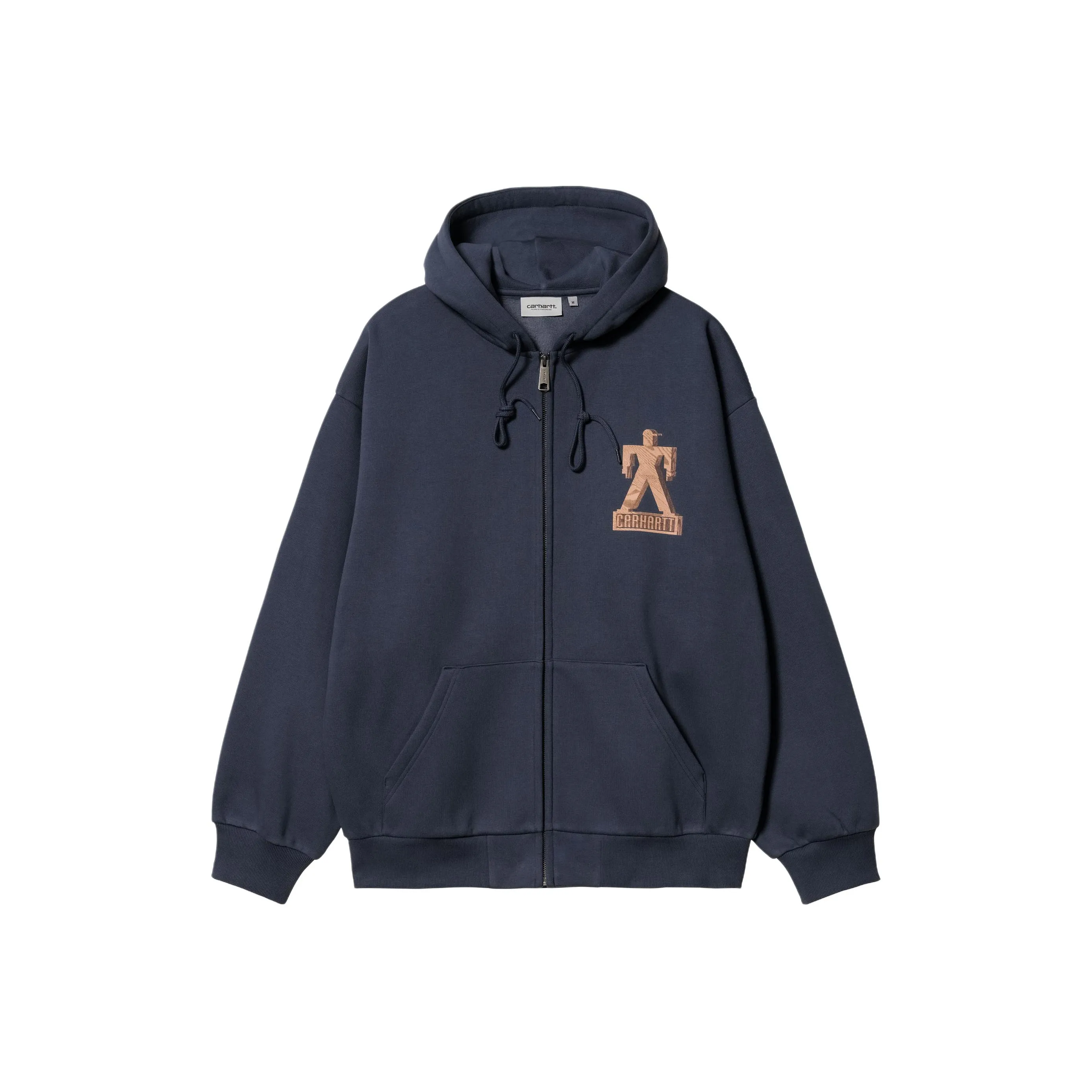 Carhartt WIP С капюшоном Built Sweat Куртка Унисекс Морской Синий