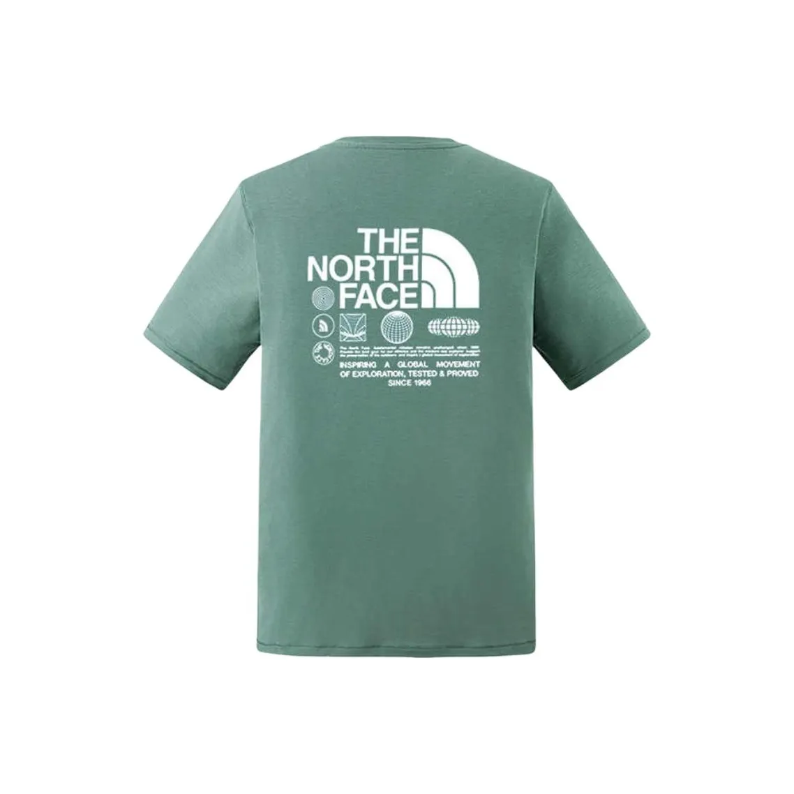 THE NORTH FACE Urban Exploration T-Shirt Унисекс Зеленый
