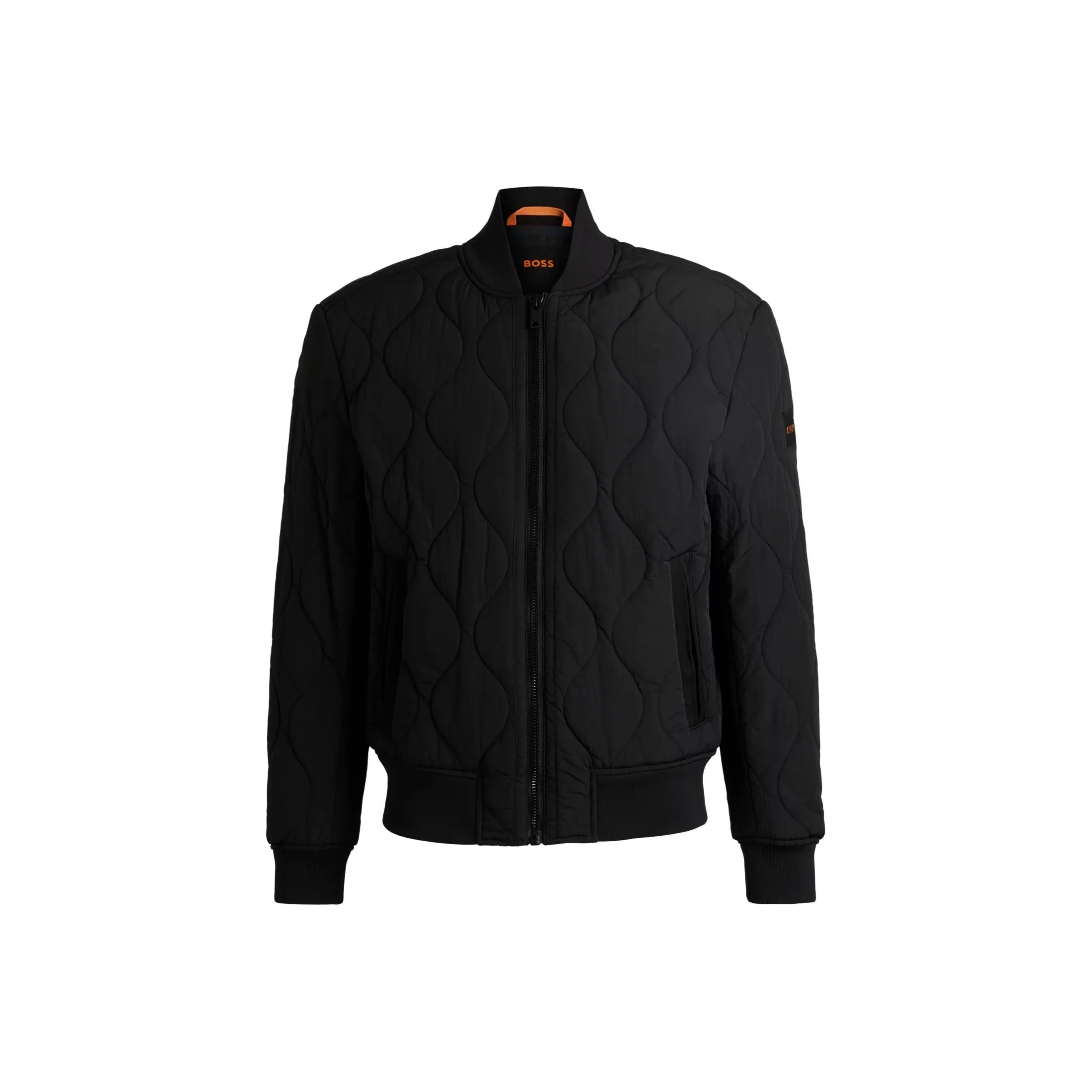 HUGO BOSS Quilted Bomber Jacket