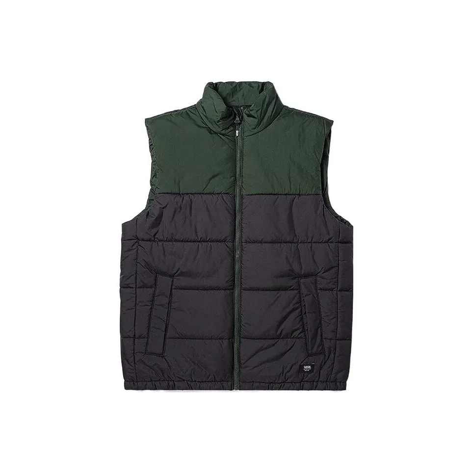 VANS NORRIS Mte 1 Жилет Унисекс Черный Темно-зеленый