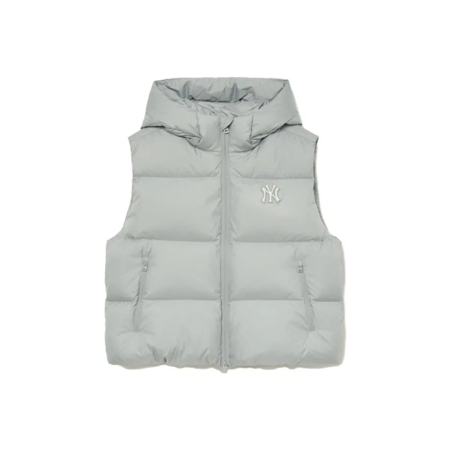 Mlb Base Logo Серый Унисекс Пуховый жилет