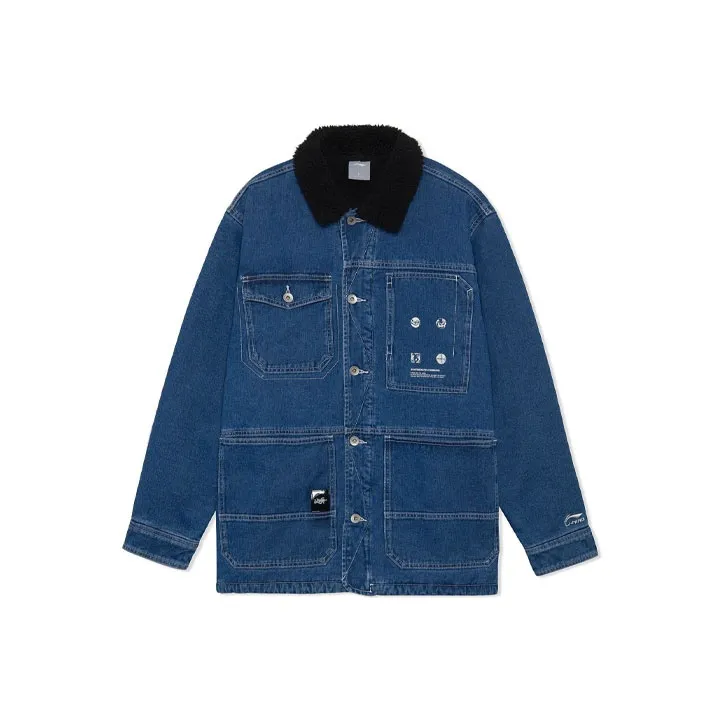 LINING Скейтборд Denim Куртка Мужская Blue