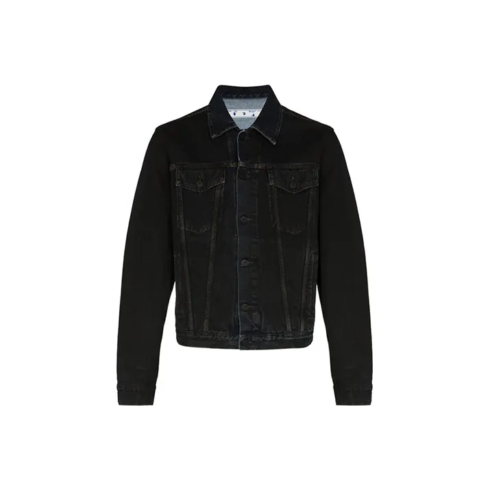 OFF WHITE Stencil Arrows Denim Jacket
