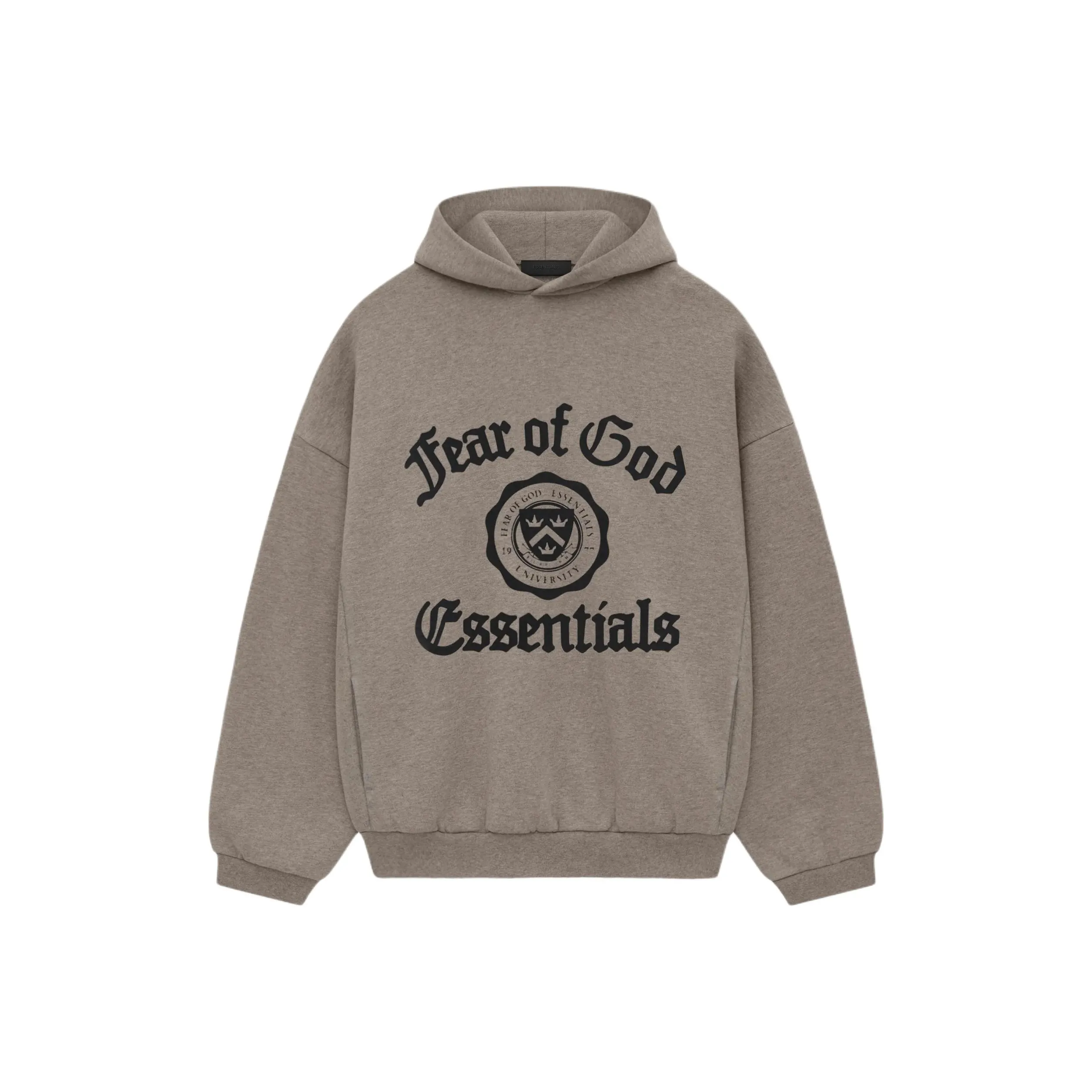 Fear Of God Essentials Heavy Fleece Vintage Shrunken Hoodie