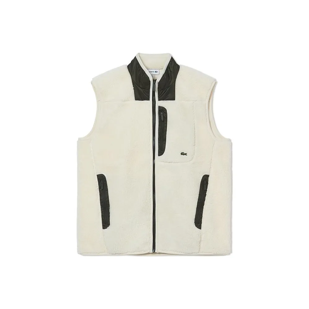 LACOSTE Collaboration Бежевые Мужские Жилеты
