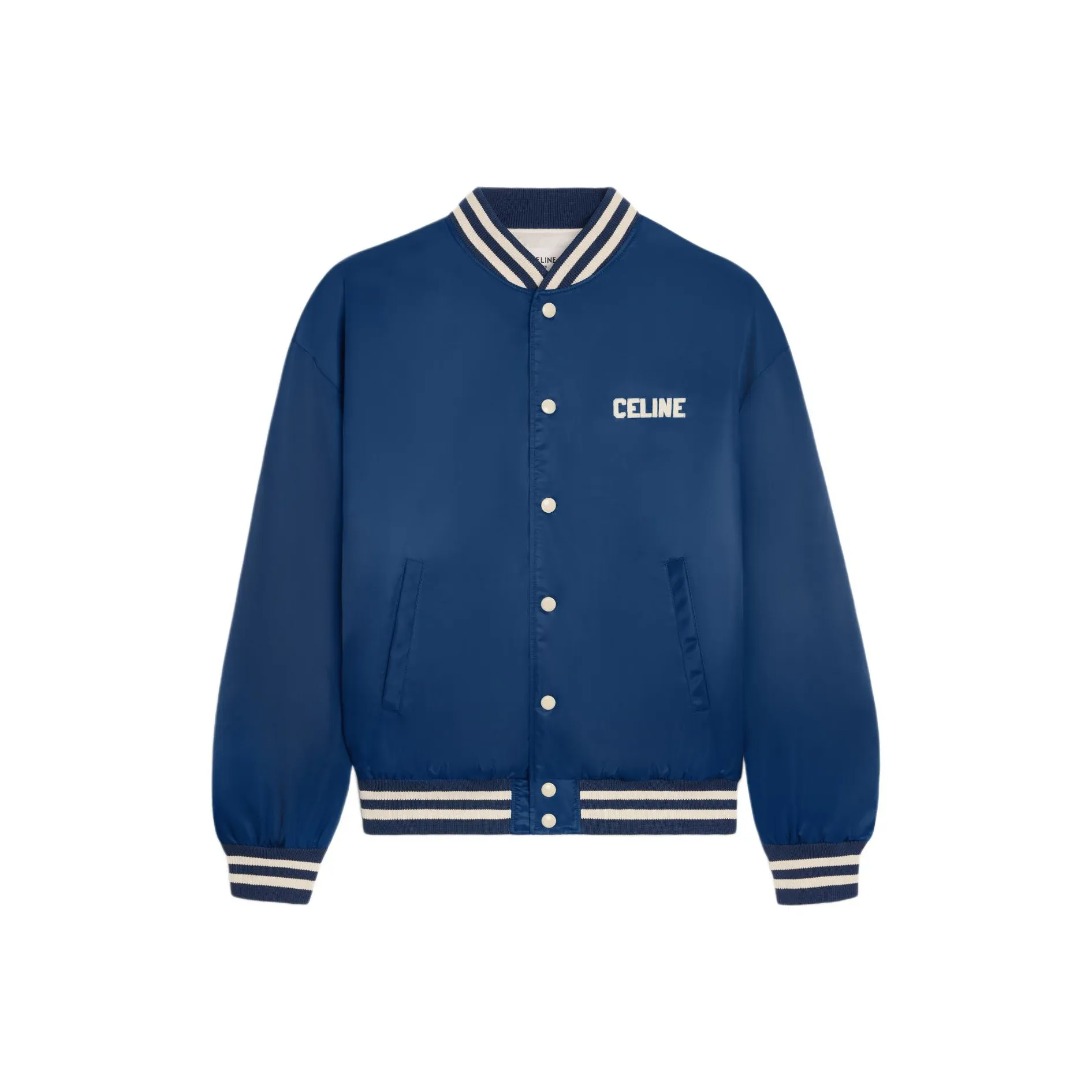 CELINE Loose Teddy Jacket In Nylon