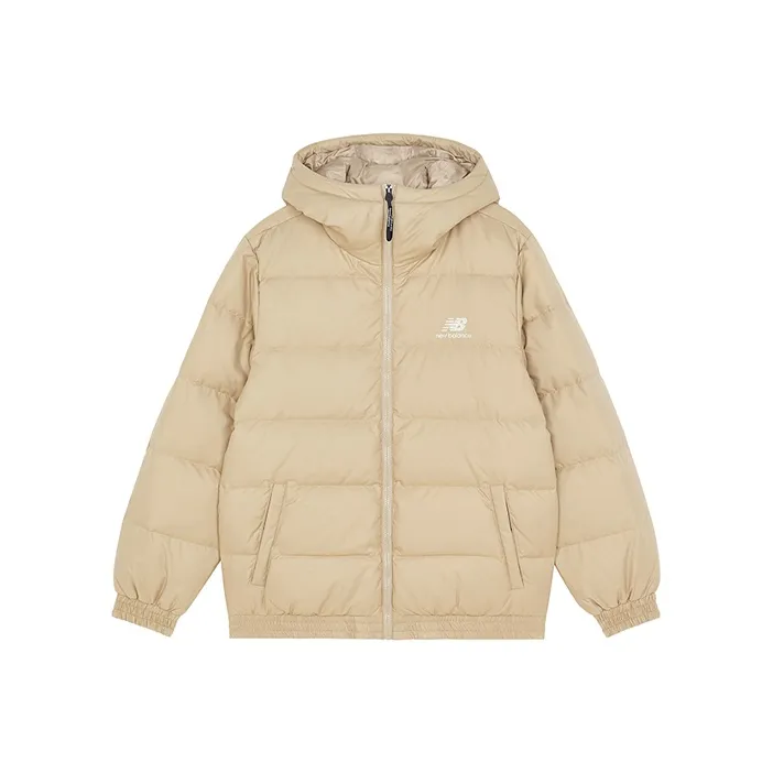 New Balance совместный бренд Leisure Life пуховик мужской бежевый