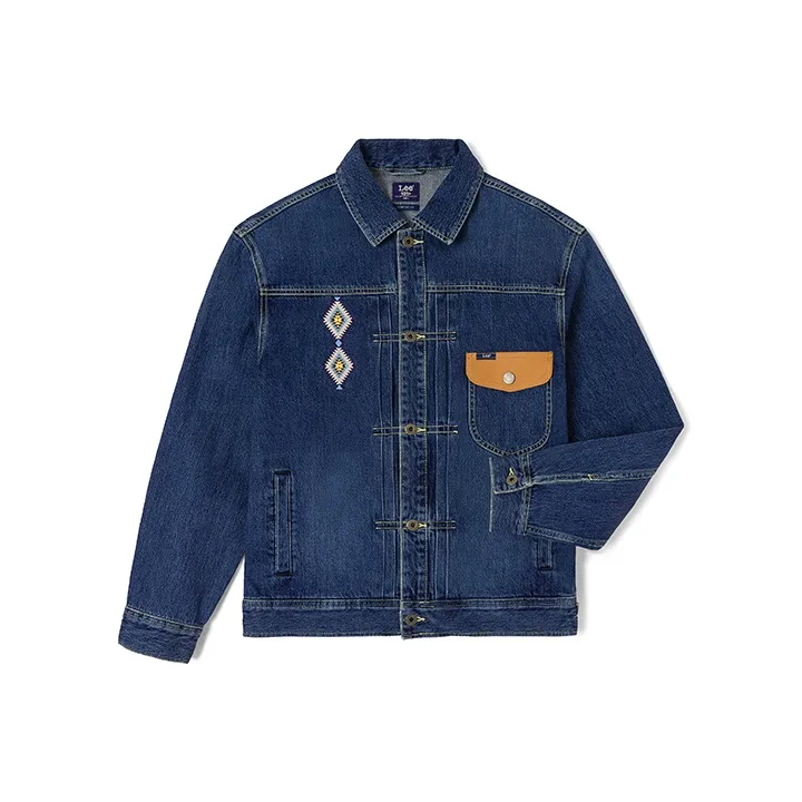 Lee SS23 Denim Jacket Men's Medium Blue