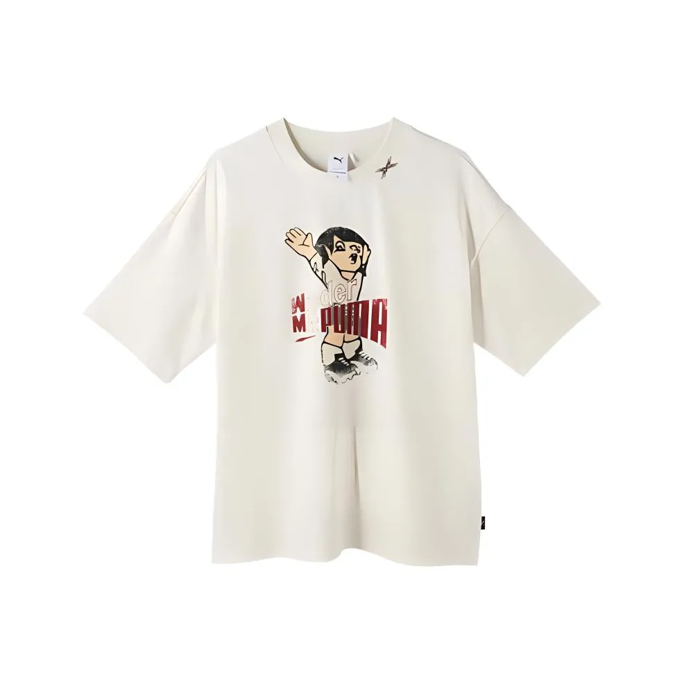 PUMA T Shirts Unisex White