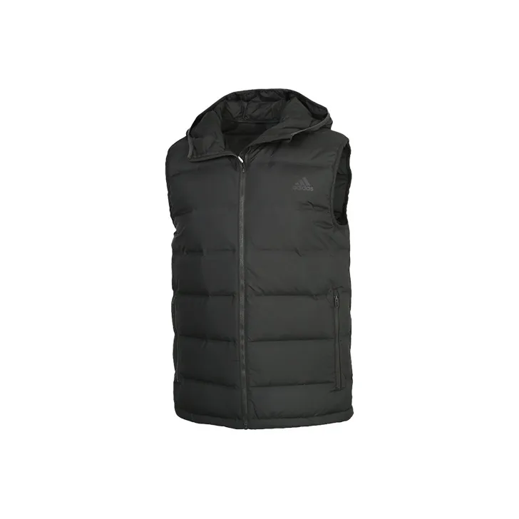 Adidas Deep Earth Brown Men's Down Vest Adidas Deep Earth Brown Мужской пуховый жилет