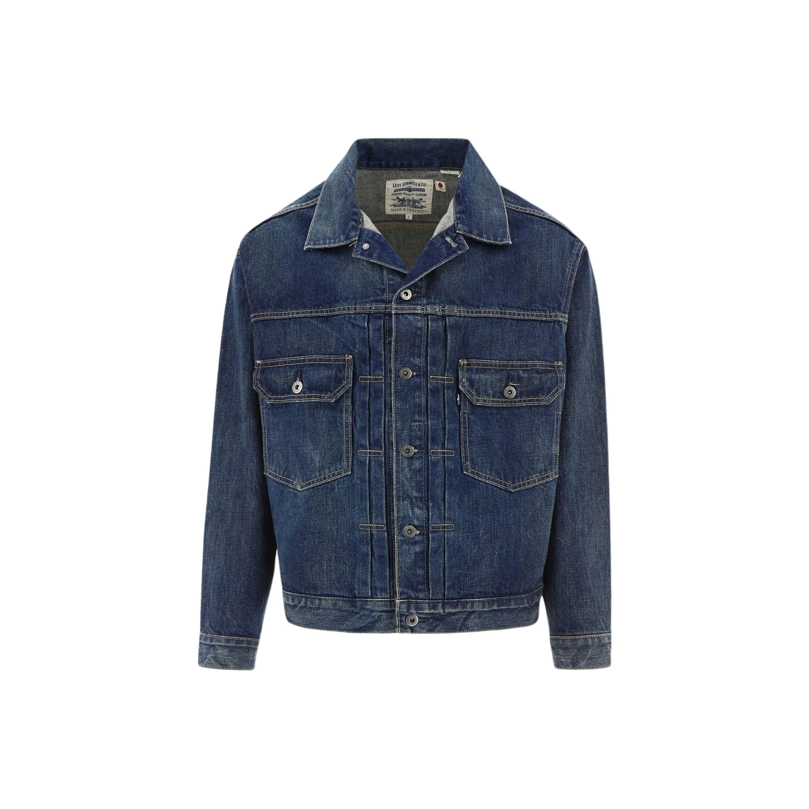 Levis Denim Jackets Men's Blue