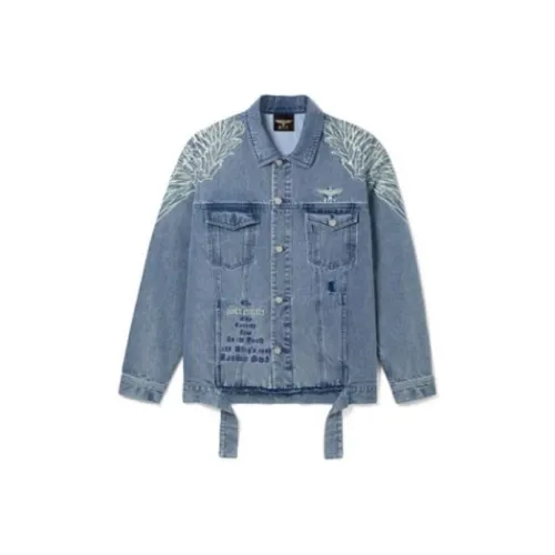 BOY LONDON Синие Унисекс Джинсовые куртки