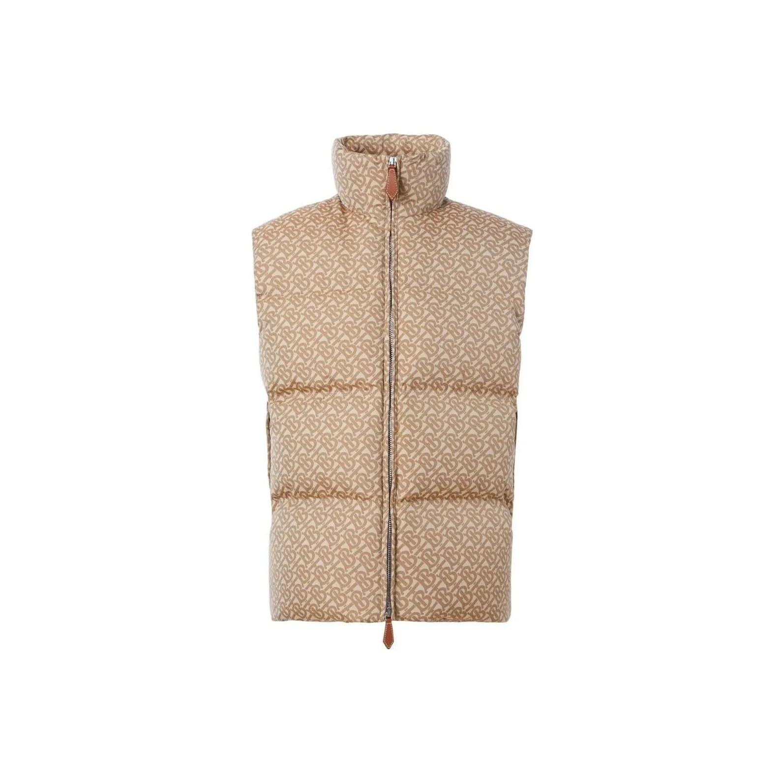 Burberry Monogram print Puffer Gilet