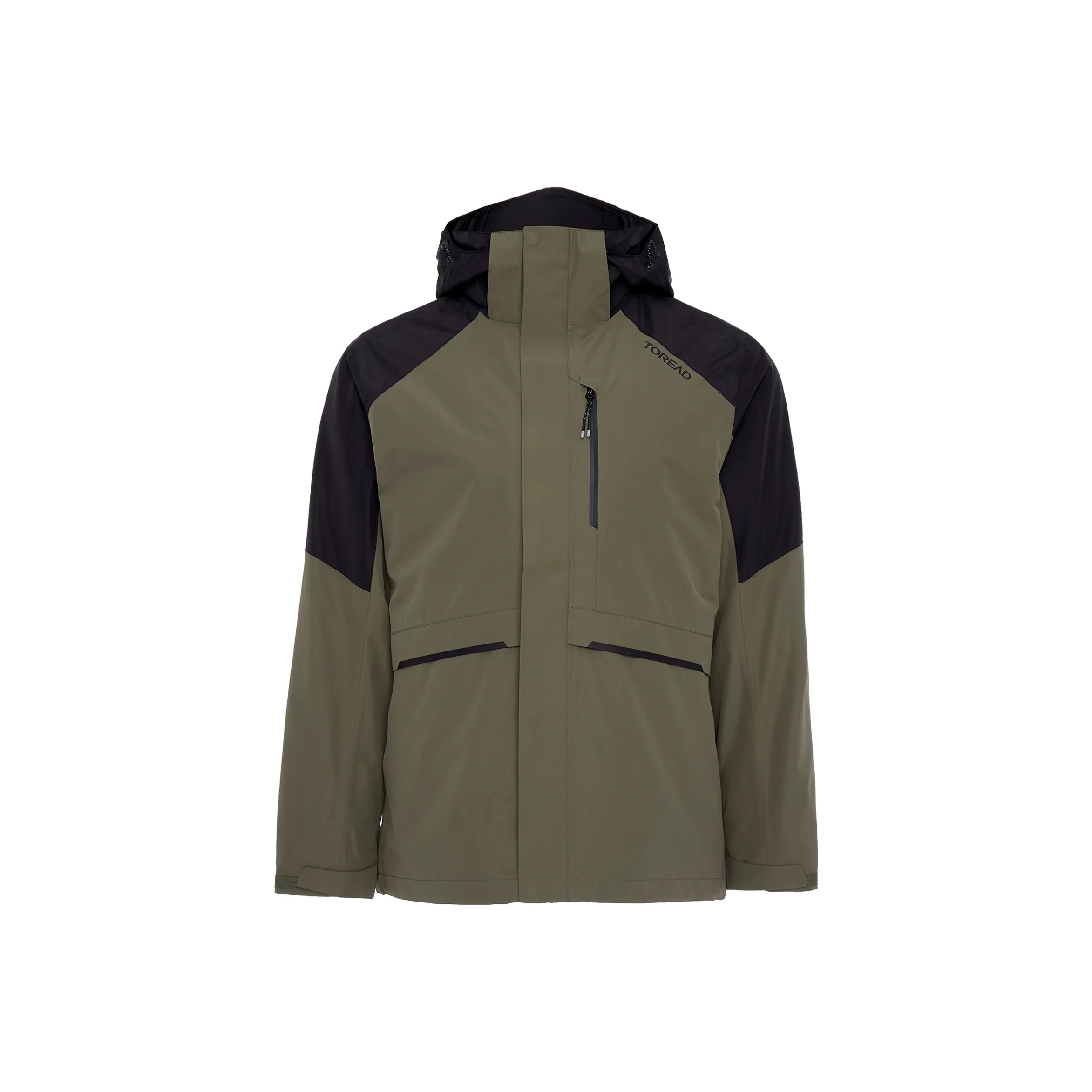 TOREAD Армейский зеленый Черный мужской Ветровки