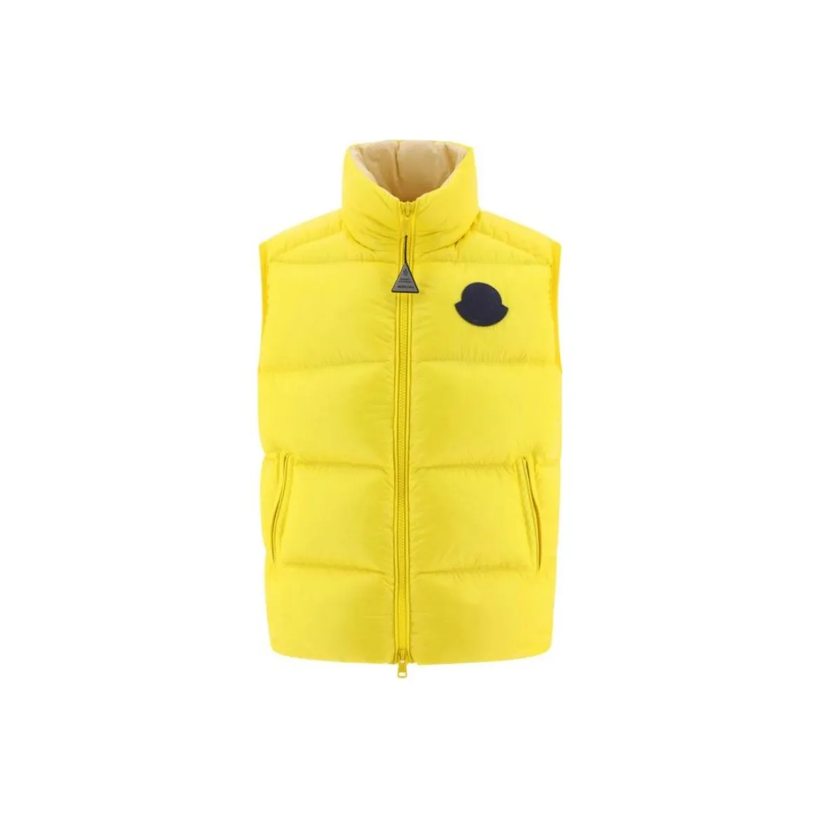 Moncler Logo Patch Zip Up Jacket