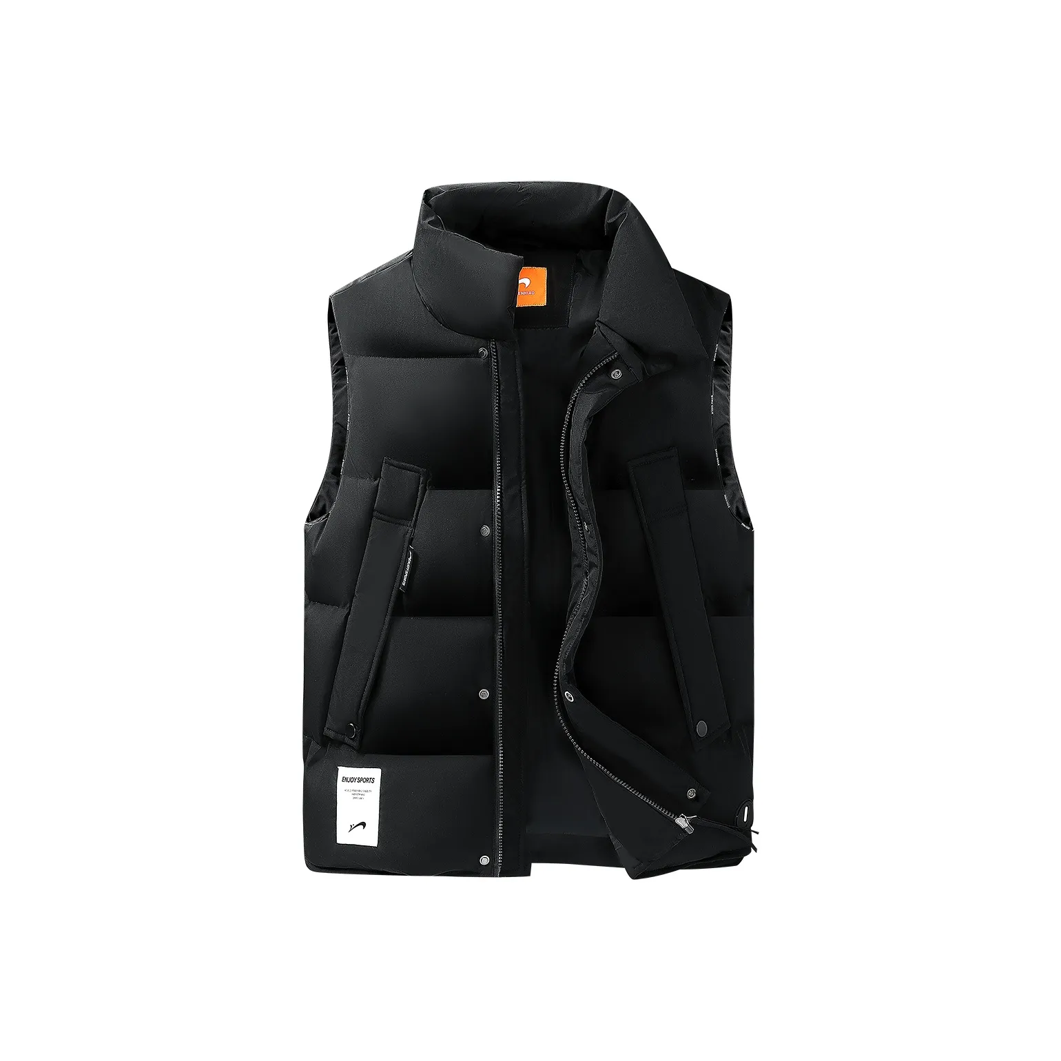 K Bird Черный Унисекс Жилеты