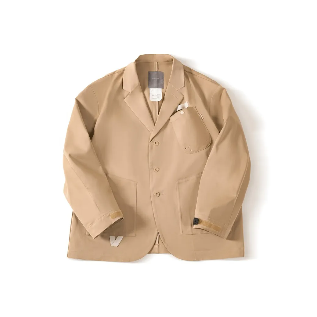MADEN Business Suit Men's Khaki