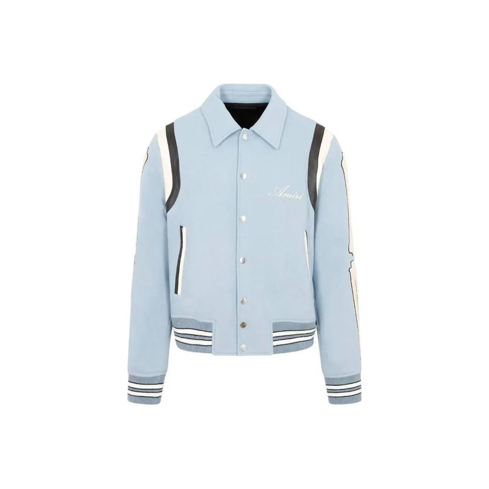 AMIRI Varsity Bones Bomber Jacket