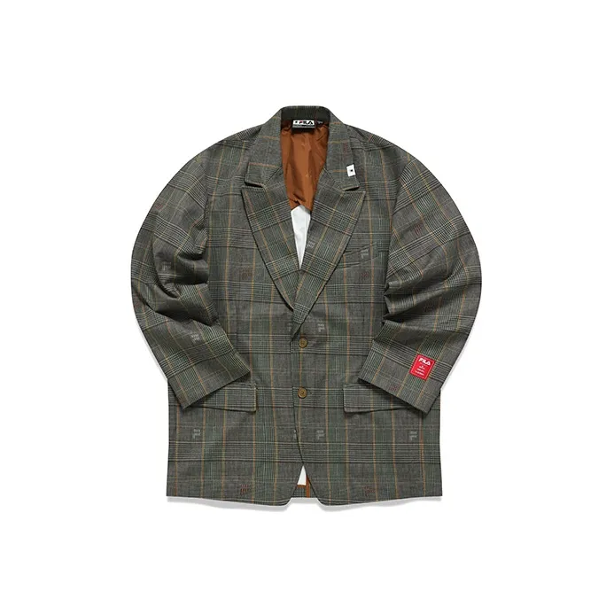 Mihara Yasuhiro X FILA MIHARA YASUHIRO Collaboration Collection Business Suits Unisex Seaweed Umber