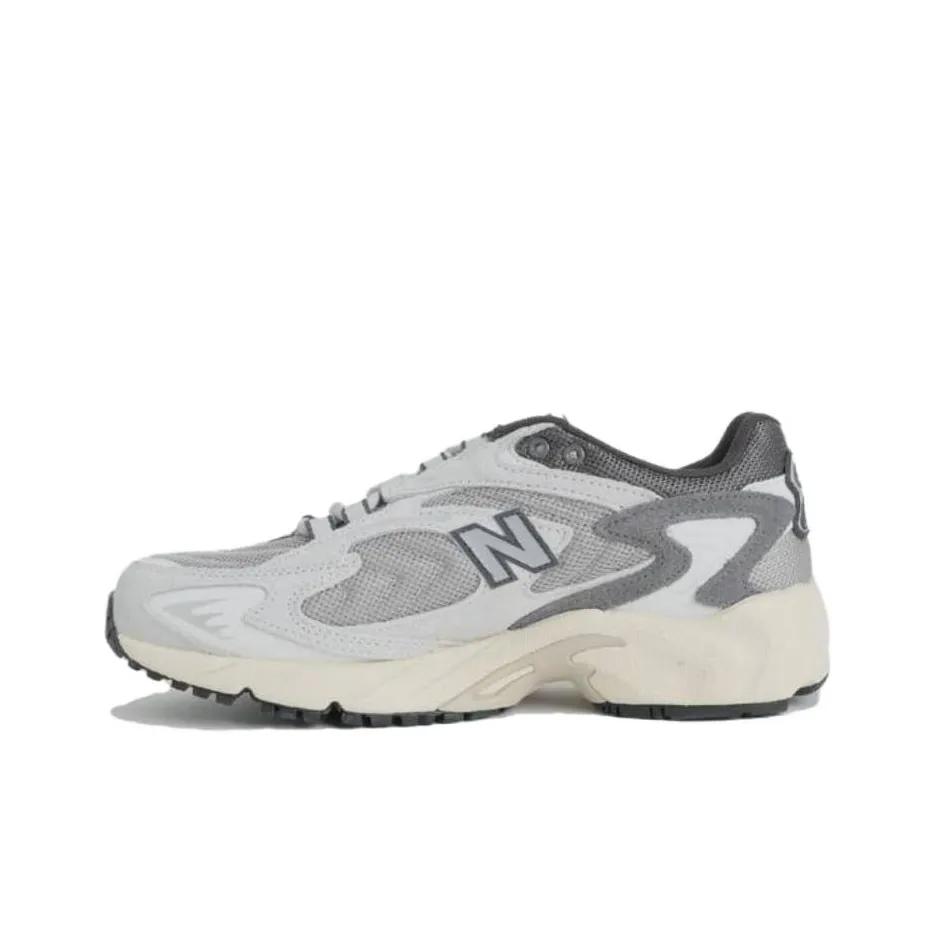 New Balance NB 725 Устойчивые к истиранию низкие беговые кроссовки для женщин серебристо-серые