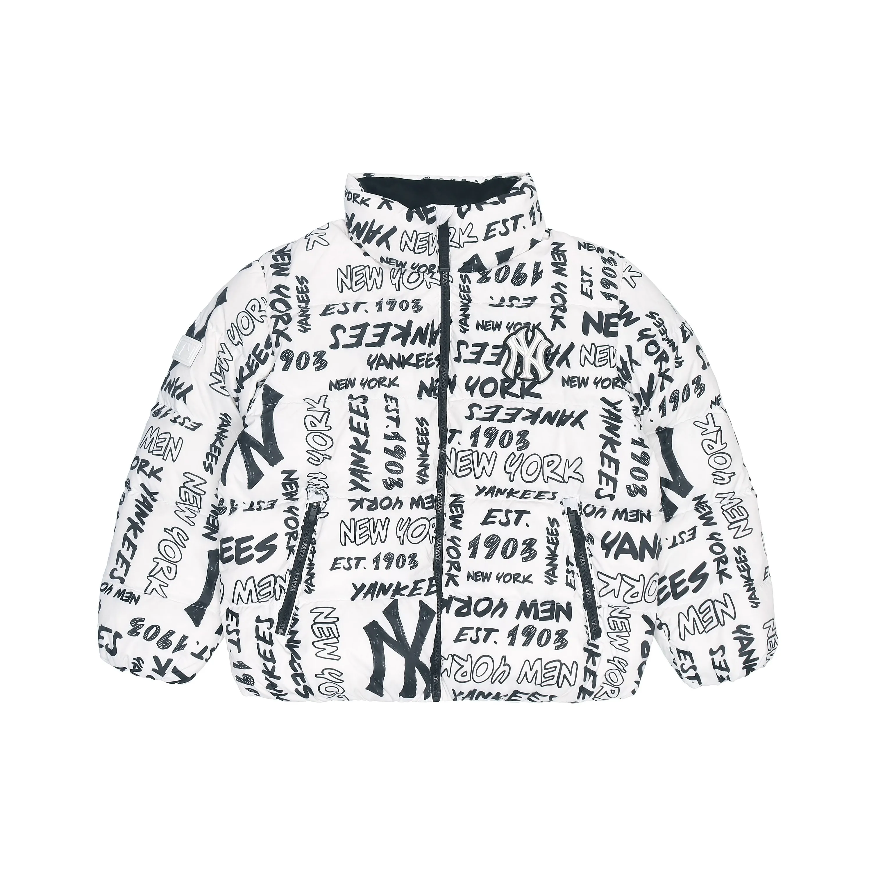 MLB Down Jacket Winter, Cropped Unisex Ivory