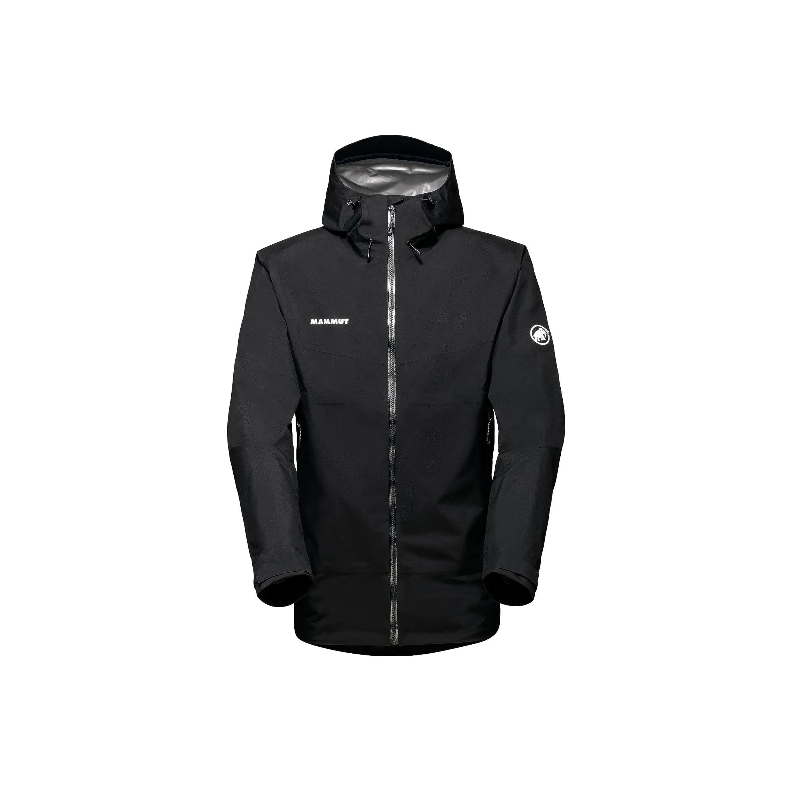MAMMUT Convey Tour HS Outdoor Hiking Waterproof, Windproof, Breathable, Super Light Windbreaker Jacket Men's Black