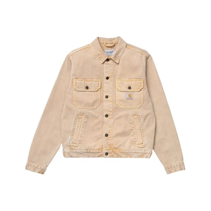 Carhartt WIP Denim Jackets Men's Khaki