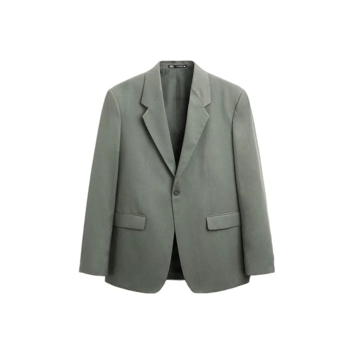 ZARA Зеленый Мужской Деловые костюмы
