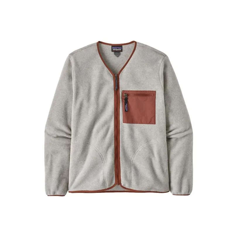 Patagonia Synchilla Jackets Unisex Gray White