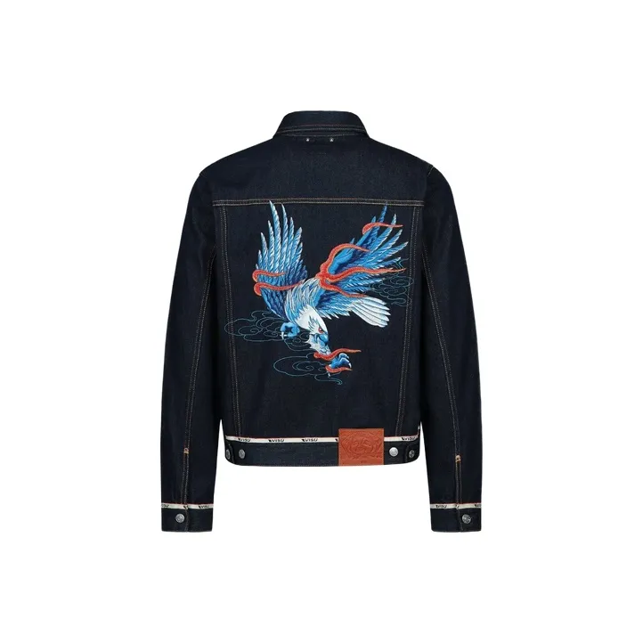EVISU Denim Jacket Men's Denim Blue