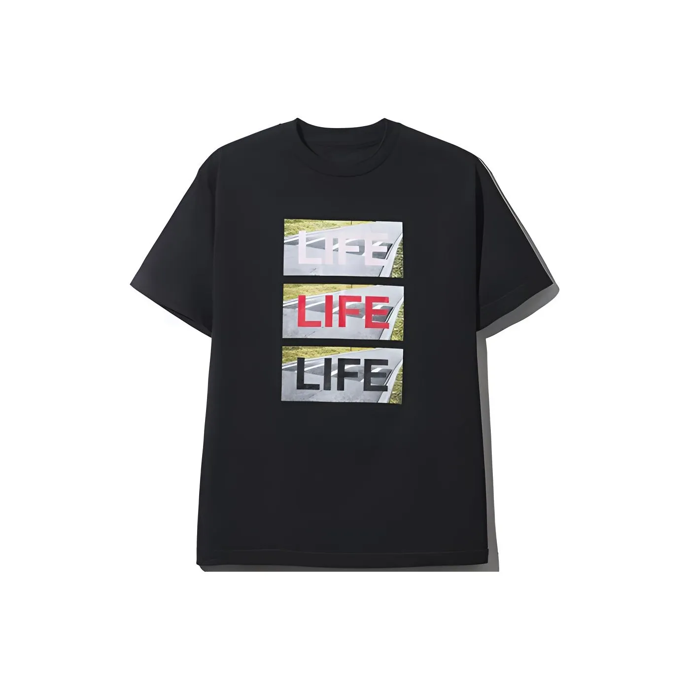 ANTI SOCIAL SOCIAL CLUB CO-TITLED Прямой крой T-рубашка Унисекс Черный