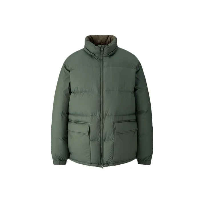 UNIQLO x JW Anderson Пуховик Мужской Темно-зеленый