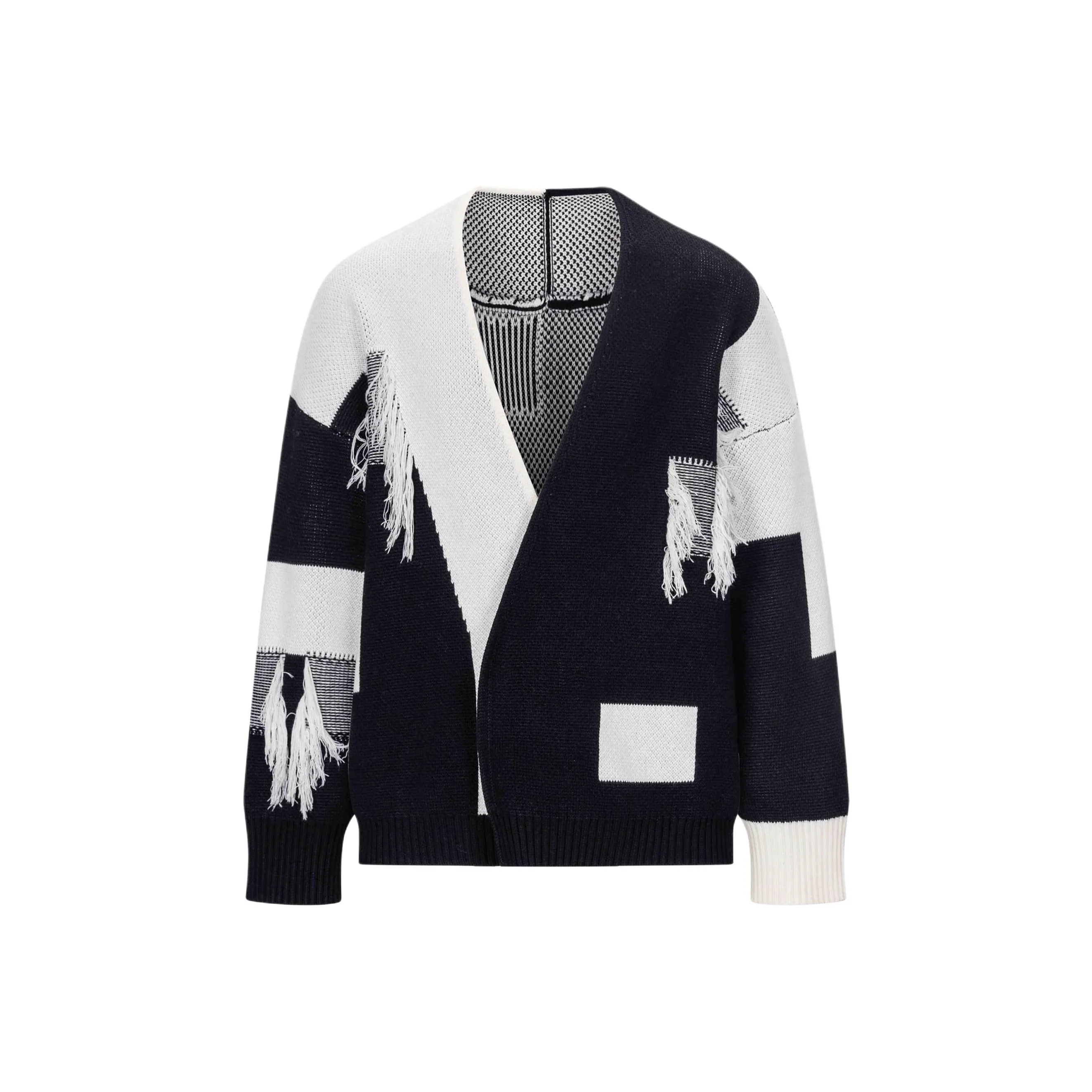 TIWILLTANG AW24 Knitwear Men's Dyed Feather Black