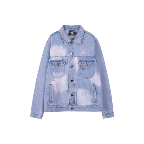 BOY LONDON Фиолетовый Унисекс Джинсовые куртки